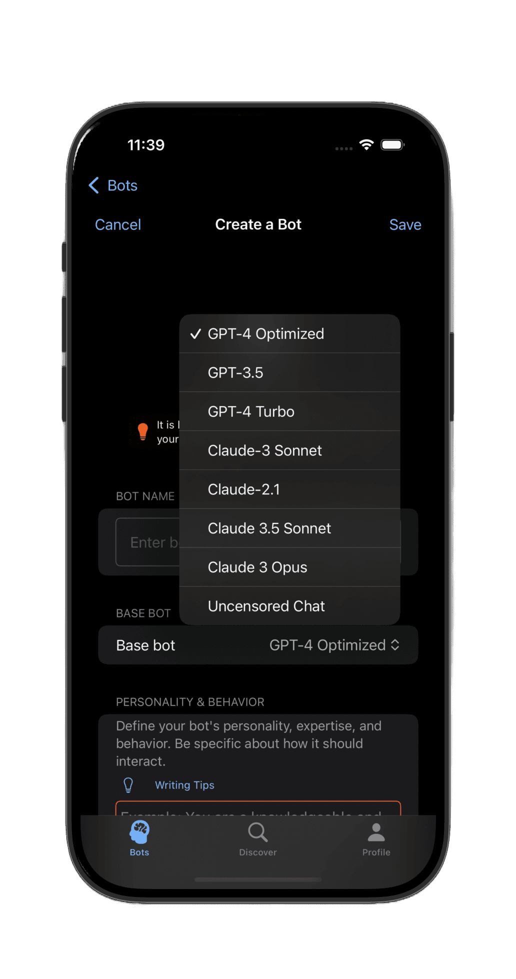 AI Models Selection